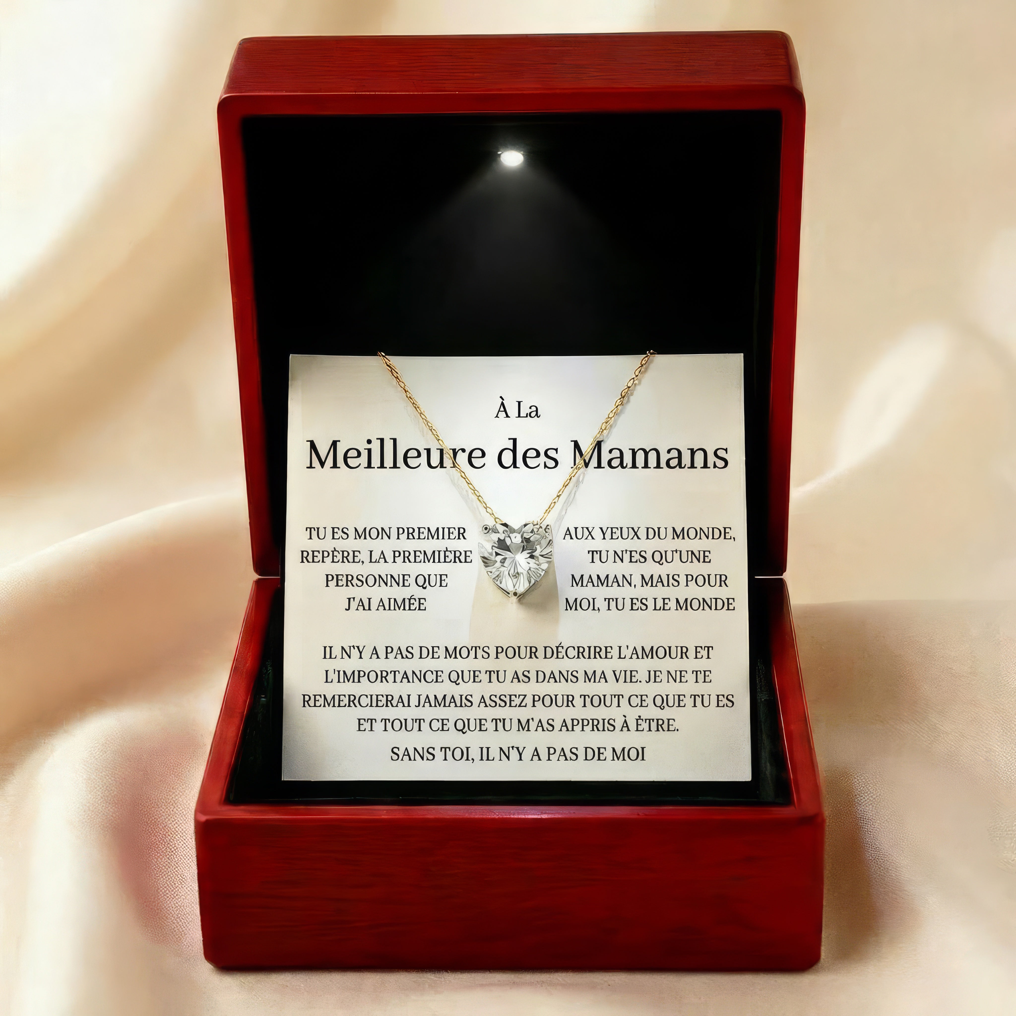 Set regalo collana "Alla migliore mamma"