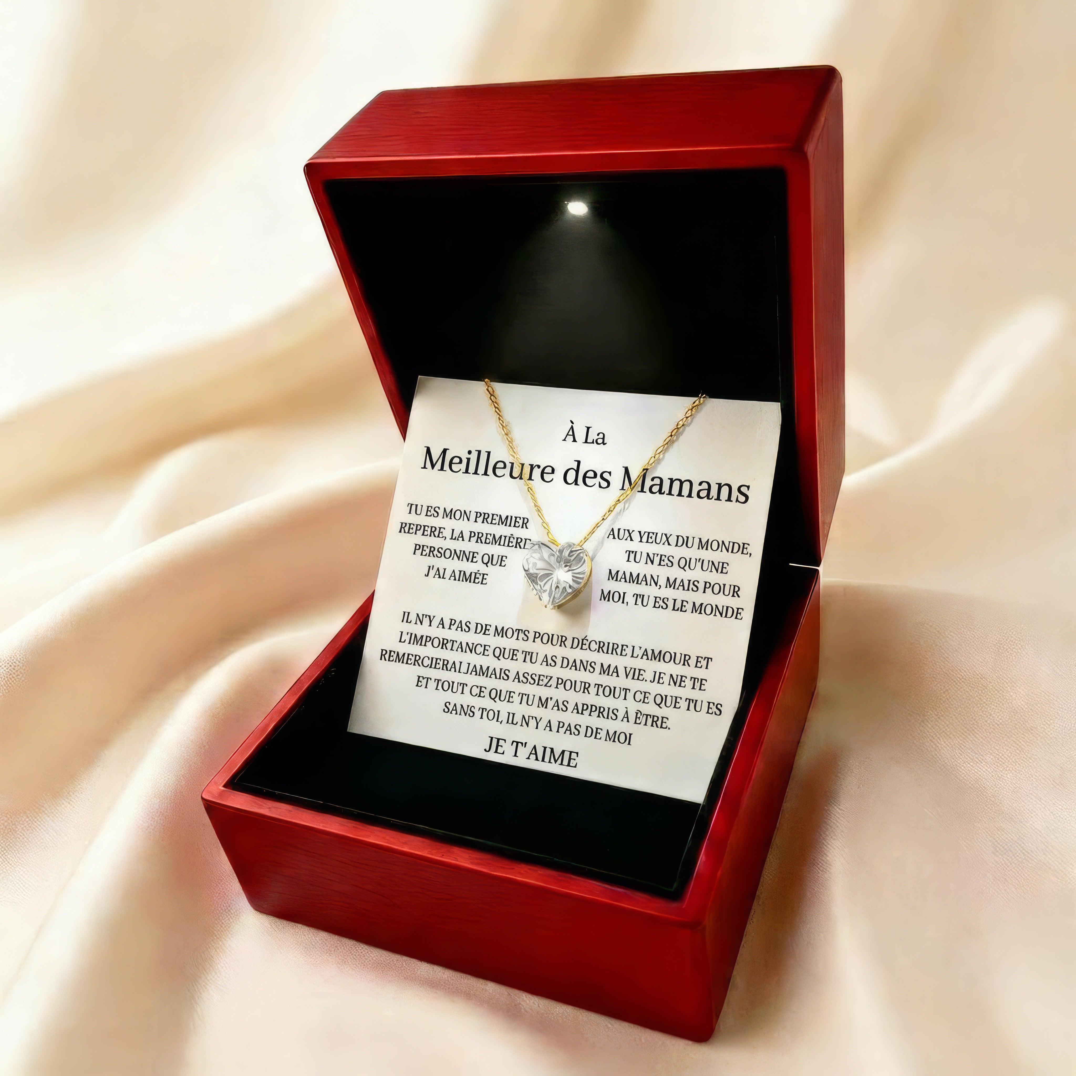 Set regalo collana "Alla migliore mamma"