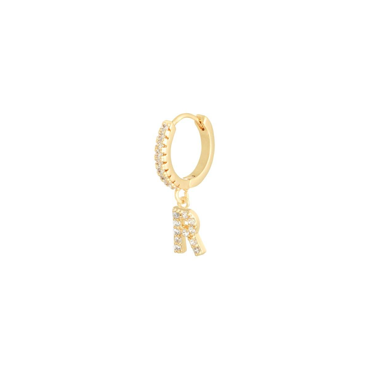 Boucle d'Oreille Initiale Paris Flavor