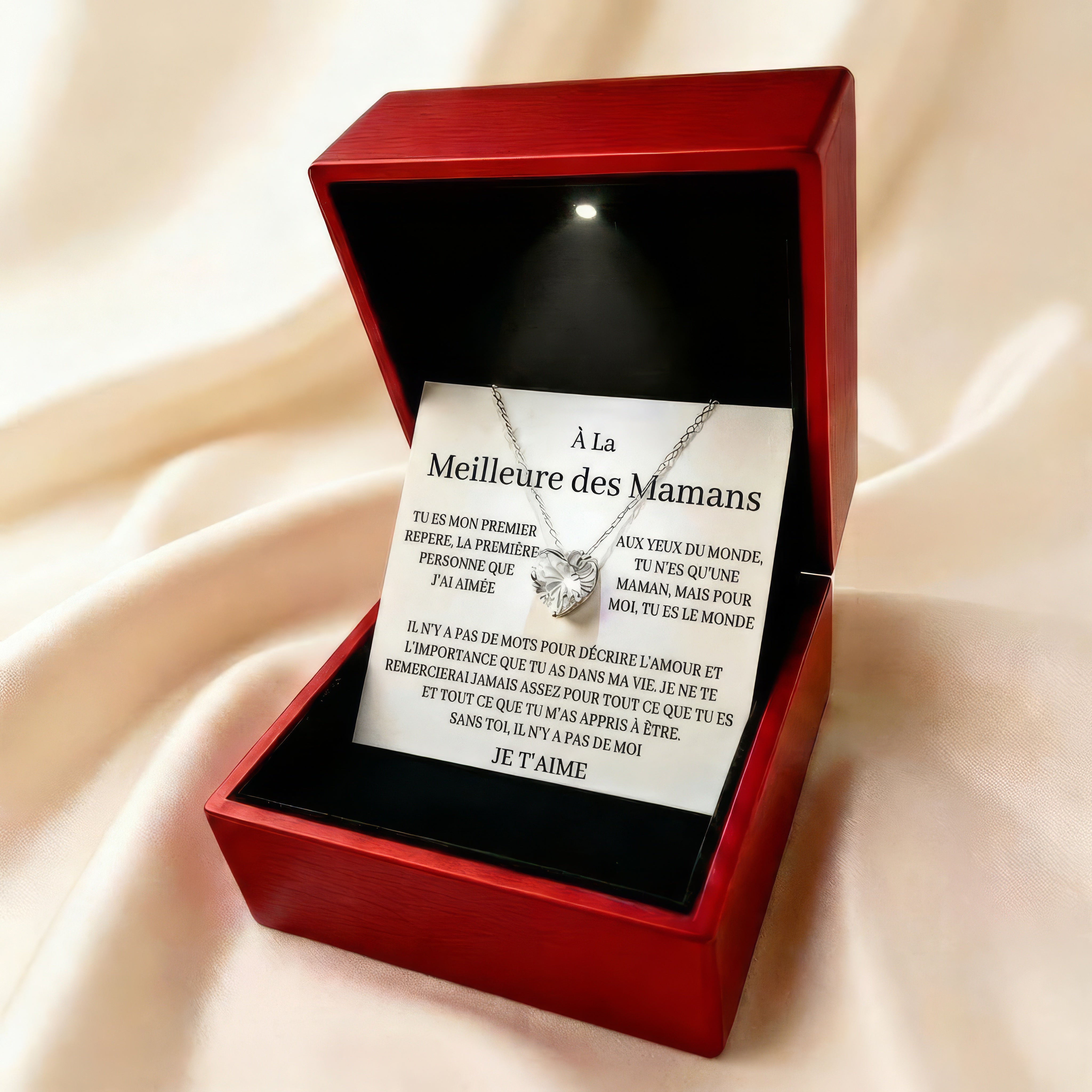 Set regalo collana "Alla migliore mamma"